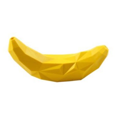 Best Factory Price New Ideal Banana Orange Pear Shape TPR Dog Toy Leak Food Dispenser