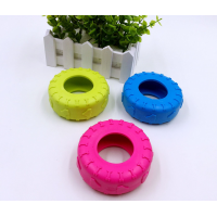 Wholesale PET CHEW TPR RUBBER toy tractor tyre