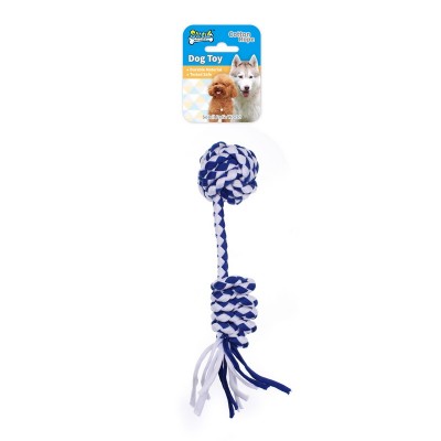 New Arrival Free Sample Offered Durable Knitted Cotton Rope Dog Bite Toy Bulk