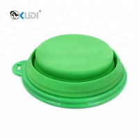 Hot Sale Silicone Foldable Pet Bowl Dog Outdoor  Collapsible Bowl