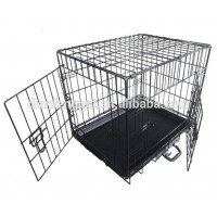 china double doors cheap large weld wire mesh dog cage for sale