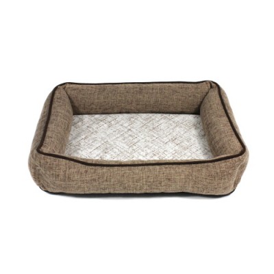 Comfortable Stylish Different Sizes Rectangle Plush Pet Bed For Dog