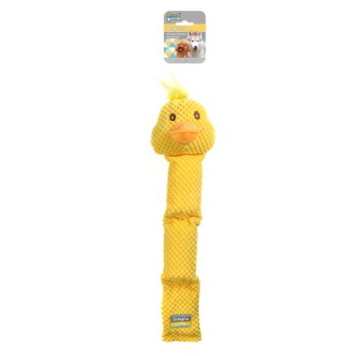 Natural Home Garden Series New Long Tail Dog Treat Playing Pet Plush Toy With Squeaky Bottle Inside