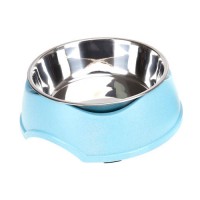 New Arrival Eco Friendly Dog Pet Food Bowl With Removable Stainless Steel Inner Bowl